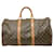 Borsa Louis Vuitton Monogram Keepall 50 Marrone - vista 2