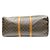 Louis Vuitton Monogram Keepall 55 Handtasche Braun - Ansicht 3