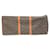 Borsa Louis Vuitton Monogram Keepall 55 Marrone  - vista 3