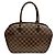Borsa Louis Vuitton Damier Salia Horizontal Marrone