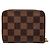 Monedero Zippy Damier Louis Vuitton Castaño - vista 2