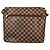 Borsa Louis Vuitton Damier Brooklyn MM N51211 Marrone - vista 2