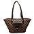 Borsa Tote Louis Vuitton Damier Manosque PM Marrone