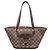 Borsa Louis Vuitton Damier Manosque PM Marrone