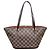 Borsa Louis Vuitton Damier Manosque PM Marrone - vista 2
