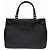 Borsa Tote Balenciaga in tela nera e pelle Nero - vista 2