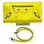 Portafoglio con tracolla Balenciaga Classic 253040 Giallo