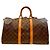 Borsa Boston Louis Vuitton Keepall 45 Marrone - vista 2
