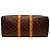 Borsa Boston Louis Vuitton Keepall 45 Marrone - vista 3