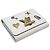 Cartera tríptico Louis Vuitton Portefeuille Twist Compact Blanco - vista 8