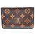 Cartera Bi-fold Juliette Louis Vuitton Castaño Burdeos - vista 2