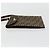 Borsa a Mano FENDI Zucca Canvas Nero Marrone Auth 180302A - vista 4