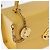 Borsa a mano Gianni Versace Vanity in pelle Giallo Oro Autentica BA12828 D'oro - vista 9