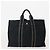 Hermès Borsa Fourre Tout HERMES 2 Set Cotton Black Navy Auth BA12675 Nero Blu navy - vista 3