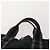 Hermès Borsa Fourre Tout HERMES 2 Set Cotton Black Navy Auth BA12675 Nero Blu navy - vista 6