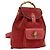 Zaino GUCCI Bamboo Scamoso Rosso Oro 003 2058 0030 Auth 181155 D'oro