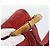 Zaino GUCCI Bamboo Scamoso Rosso Oro 003 2058 0030 Auth 181155 D'oro - vista 7