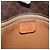 Céline Borsa a Spalla CELINE Macadam Canvas PVC Pelle Marrone Oro Auth BA12773 D'oro - vista 20