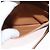 Céline Borsa a Spalla CELINE Macadam Canvas PVC Pelle Marrone Oro Auth BA12773 D'oro - vista 24