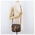 Céline Borsa a Spalla CELINE Macadam Canvas PVC Pelle Marrone Oro Auth BA12773 D'oro - vista 25