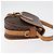 Céline Borsa a Spalla CELINE Macadam Canvas PVC Pelle Marrone Oro Auth BA12773 D'oro - vista 3