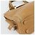 PRADA Tote Bag Leder Beige Silber Auth bs35304 - Ansicht 14