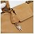 PRADA Tote Bag Leder Beige Silber Auth bs35304 - Ansicht 18