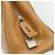 PRADA Tote Bag Leder Beige Silber Auth bs35304 - Ansicht 19