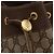 Borsa GUCCI GG Supreme Web Sherry Line PVC Beige Oro 41 02 085 Auth BA12841 D'oro - vista 10
