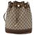 Borsa GUCCI GG Supreme Web Sherry Line PVC Beige Oro 41 02 085 Auth BA12841 D'oro - vista 13