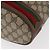 Borsa GUCCI GG Supreme Web Sherry Line PVC Beige Oro 41 02 085 Auth BA12841 D'oro - vista 15