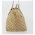 Borsa GUCCI GG Canvas Sherry Line Beige Oro 131230 Auth BA12928 D'oro - vista 3