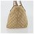 Borsa GUCCI GG Canvas Sherry Line Beige Oro 131230 Auth BA12928 D'oro - vista 4