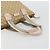Borsa GUCCI GG Canvas Sherry Line Beige Oro 131230 Auth BA12928 D'oro - vista 7