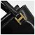 Borsa a Mano MCM Vicetos Logogram Pelle Nera e Oro Auth 180670 Nero D'oro - vista 10