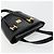 Borsa a Mano MCM Vicetos Logogram Pelle Nera e Oro Auth 180670 Nero D'oro - vista 6