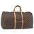 LOUIS VUITTON Monogram Keepall 55 Boston Bag M41424 LV Auth ka4447 Monogramma