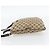Borsa a Spalla GUCCI GG Canvas Beige Argento 132907 Auth 181277 - vista 3
