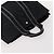 Hermès Borsa Fourre Tout HERMES Cotton 3 Set Black Gray Auth BA12670 Marrone Nero - vista 12