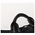 Hermès Borsa Fourre Tout HERMES Cotton 3 Set Black Gray Auth BA12670 Marrone Nero - vista 13