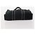 Hermès Borsa Fourre Tout HERMES Cotton 3 Set Black Gray Auth BA12670 Marrone Nero - vista 14
