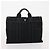 Hermès Borsa Fourre Tout HERMES Cotton 3 Set Black Gray Auth BA12670 Marrone Nero - vista 17