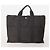 Hermès Borsa Fourre Tout HERMES Cotton 3 Set Black Gray Auth BA12670 Marrone Nero - vista 2