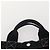 Hermès Borsa Fourre Tout HERMES Cotton 3 Set Black Gray Auth BA12670 Marrone Nero - vista 20