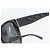 Occhiali da sole CHANEL Matelasse in plastica e pelle di agnello nera CC Auth BA12975M Nero - vista 6
