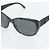 Occhiali da sole CHANEL Matelasse in plastica e pelle di agnello nera CC Auth BA12975M Nero - vista 8