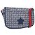 Borsa a tracolla per bambini GUCCI in tela blu argento 664143 Auth BA12815