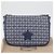 Borsa a tracolla per bambini GUCCI in tela blu argento 664143 Auth BA12815 - vista 12
