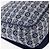 Borsa a tracolla per bambini GUCCI in tela blu argento 664143 Auth BA12815 - vista 16
