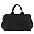 Borsa PRADA Canapa MM in tela 2way Nero Oro Auth 180606 D'oro - vista 2